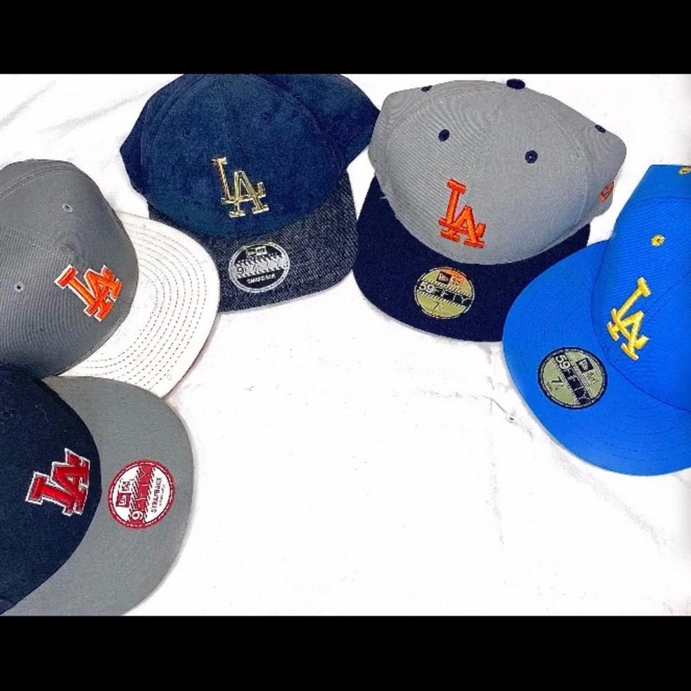 LA HATS ADJUSTABLE AND FITTED / VARIOUS OF COLORS